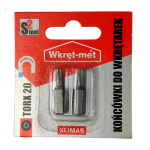 Bit- końcówka do wkrętarki TORX TX20 długość 25mm 2szt.