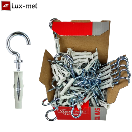 Kołek uniwersalny z hakiem półpełnym