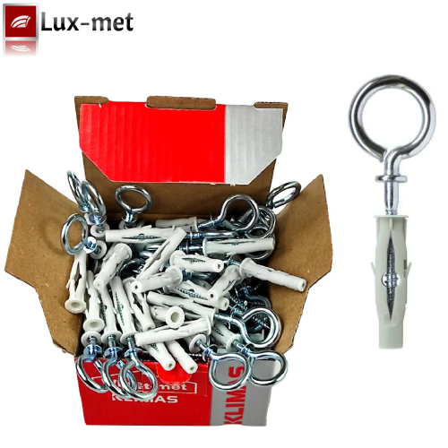 Kołki uniwersalne z hakiem oczkowym