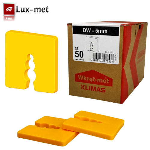 Podkładki dystansowe 5mm