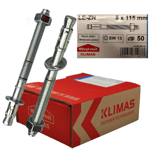 Kotwy mechaniczne do betonu