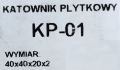Kątownik płytowy do łączenia elementów drewnianych