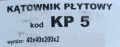 Kątownik płytowy do drewna