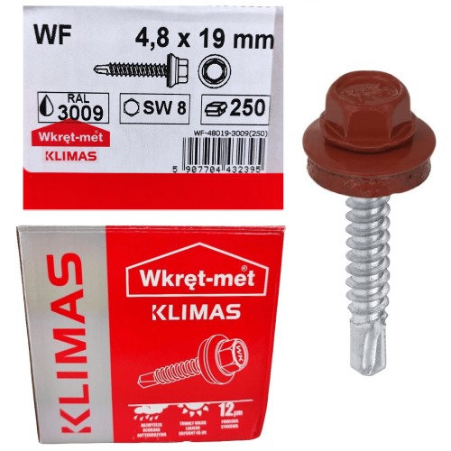 Wkręty farmerskie do metalu 4,8x19