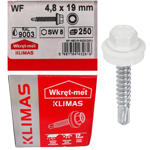 Wkręty farmerskie do metalu 4,8x19