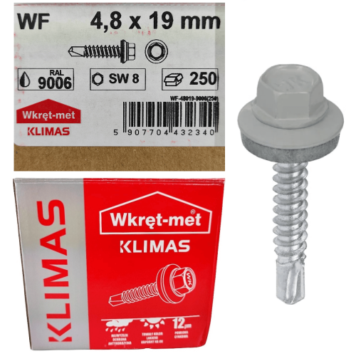 Wkręty farmerskie do metalu 4,8x19