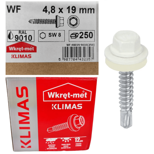 Wkręty farmerskie do metalu 4,8x19