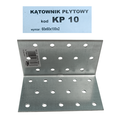 Kątownik płytowy do drewna 60x60x100 mm