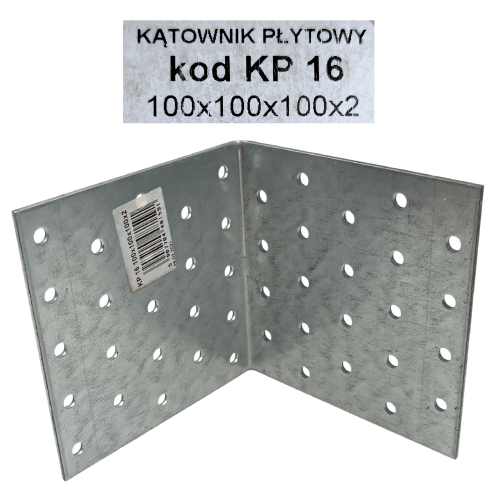 Kątownik płytowy do drewna 100x100x100 mm