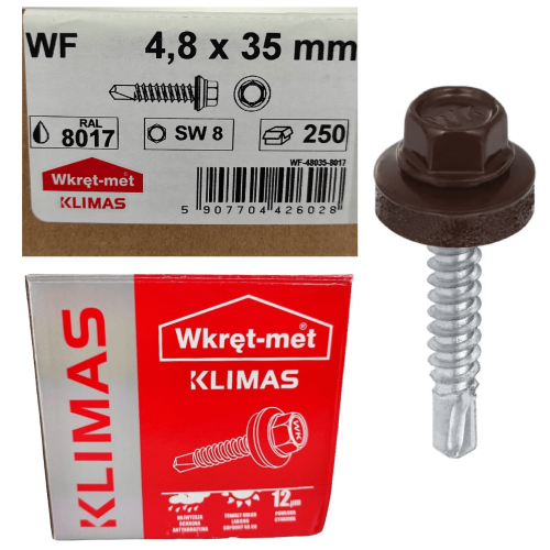 Wkręty farmerskie do metalu 4,8x35