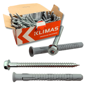 Kołki ramowe rozporowe 8x140 łeb sześciokątny TORX KPS-FAST-K 50 szt.