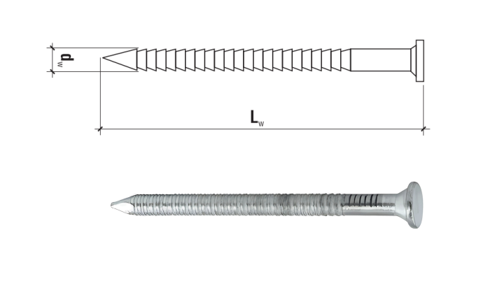 Gwoździe ciesielskie