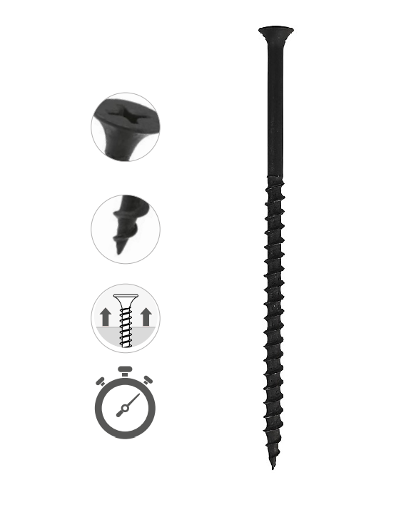 Wkręty do płyt gk do drewna