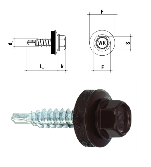 Zszywki do blach 4,8x19
