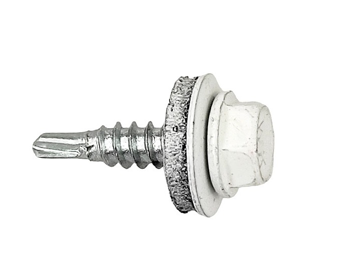 Wkręty farmerskie zszywki RAL 9010